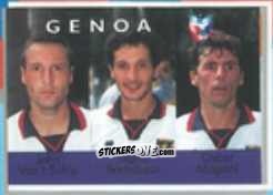 Sticker John Van't Schip / Mario Bortolazzi / Oscar Magoni - Calcio Flash 1996 n. 359 - Euroflash
