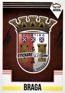 Cromo Emblema Braga - Futebol 2019-2020 - Panini