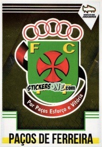 Sticker Emblema Paços de Ferreira - Futebol 2019-2020 n. 10 - Panini