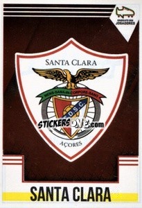 Sticker Emblema Santa Clara - Futebol 2019-2020 n. 14 - Panini