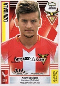 Sticker Dzwigala - Futebol 2019-2020 n. 22 - Panini