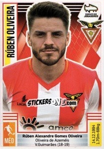 Sticker Rúben Oliveira - Futebol 2019-2020 - Panini