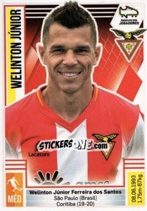 Sticker Welinton Júnior - Futebol 2019-2020 n. 32 - Panini