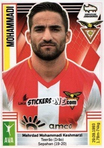Sticker Mohammadi - Futebol 2019-2020 - Panini