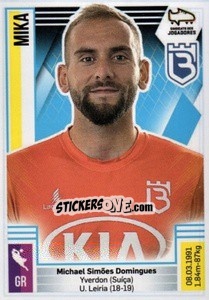 Sticker Mika - Futebol 2019-2020 n. 37 - Panini