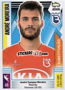 Sticker André Moreira - Futebol 2019-2020 n. 37bis - Panini