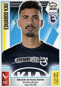 Sticker Eduardo Kau - Futebol 2019-2020 n. 40 - Panini