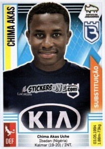 Sticker Chima Akas - Futebol 2019-2020 n. 41bis - Panini