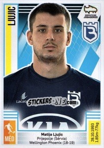 Sticker Ljujic - Futebol 2019-2020 n. 48 - Panini