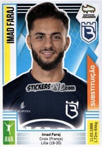 Sticker Imad Faraj - Futebol 2019-2020 - Panini