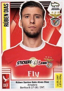 Sticker Rúben Dias - Futebol 2019-2020 n. 56 - Panini