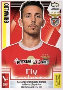 Sticker Grimaldo - Futebol 2019-2020 n. 59 - Panini