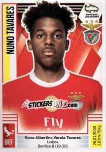 Sticker Nuno Tavares - Futebol 2019-2020 - Panini