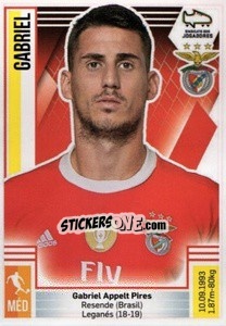 Sticker Gabriel - Futebol 2019-2020 n. 63 - Panini