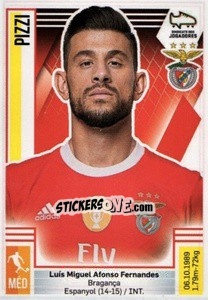Sticker Pizzi - Futebol 2019-2020 n. 64 - Panini