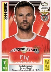 Sticker Haris Seferovic - Futebol 2019-2020 n. 68 - Panini