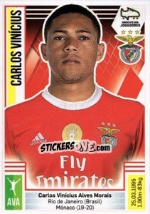 Sticker Carlos Vinícius - Futebol 2019-2020 - Panini