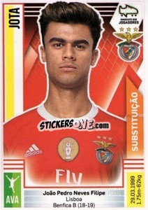 Sticker Jota - Futebol 2019-2020 - Panini