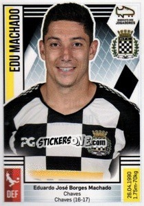 Sticker Edu Machado - Futebol 2019-2020 - Panini