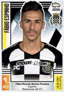 Sticker Fábio Espinho - Futebol 2019-2020 n. 81 - Panini