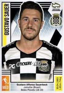Sticker Gustavo Sauer - Futebol 2019-2020 - Panini