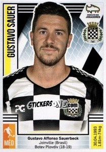 Figurina Gustavo Sauer - Futebol 2019-2020 - Panini