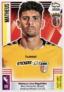 Sticker Matheus - Futebol 2019-2020 n. 87 - Panini