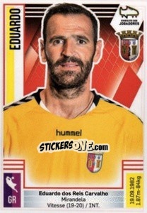 Sticker Eduardo - Futebol 2019-2020 n. 88 - Panini