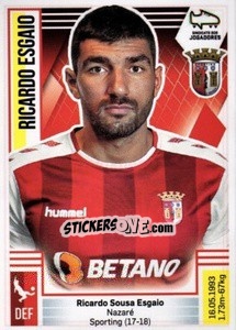 Sticker Ricardo Esgaio - Futebol 2019-2020 n. 90 - Panini