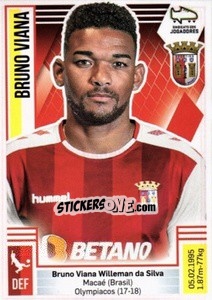 Sticker Bruno Viana - Futebol 2019-2020 n. 92 - Panini