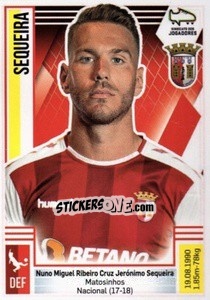 Sticker Sequeira - Futebol 2019-2020 n. 93 - Panini