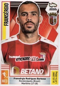 Figurina Fransérgio - Futebol 2019-2020 - Panini