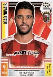 Cromo João Novais - Futebol 2019-2020 n. 98 - Panini