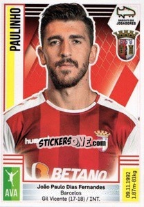 Sticker Paulinho - Futebol 2019-2020 n. 103 - Panini