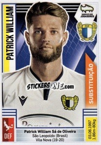 Sticker Patrick William - Futebol 2019-2020 n. 107bis - Panini