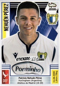 Sticker Nehuén Pérez - Futebol 2019-2020 n. 109 - Panini