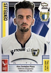 Sticker Centelles - Futebol 2019-2020 - Panini