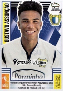 Sticker Gustavo Assunção - Futebol 2019-2020 n. 113 - Panini