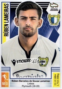 Sticker Rúben Lameiras - Futebol 2019-2020 - Panini