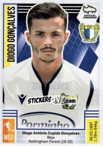 Cromo Diogo Gonçalves - Futebol 2019-2020 - Panini