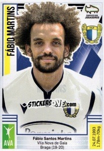Sticker Fábio Martins - Futebol 2019-2020 n. 118 - Panini
