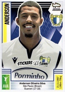 Figurina Anderson - Futebol 2019-2020 - Panini