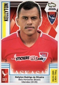 Sticker Kellyton - Futebol 2019-2020 n. 124 - Panini