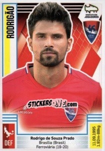 Sticker Rodrigão - Futebol 2019-2020 n. 125 - Panini