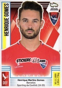 Figurina Henrique Gomes - Futebol 2019-2020 - Panini