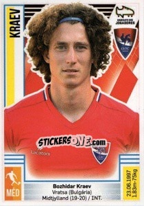 Sticker Kraev - Futebol 2019-2020 n. 134 - Panini