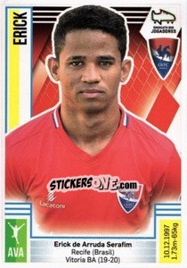 Sticker Erick - Futebol 2019-2020 - Panini