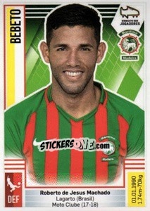 Sticker Bebeto - Futebol 2019-2020 n. 140 - Panini