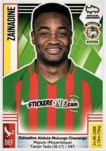 Sticker Zainadine - Futebol 2019-2020 n. 142 - Panini