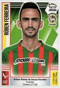 Sticker Rúben Ferreira - Futebol 2019-2020 n. 145 - Panini